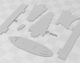 STL: 3-mast Ironclad