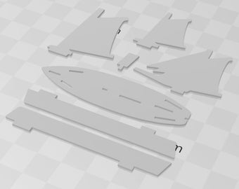 STL: 3-mast schoener Ironclad