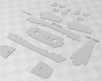 STL: 3-mast Double Turret Ironclad