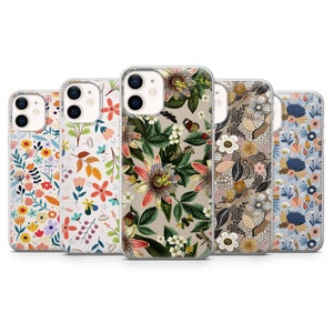 Custodia per telefono Liberty Betsy Wildflower per iPhone 14Pro, 13, 12, 11, XR, 7, 8, Samsung S23, S22, S21FE, A53, A14, A13, Pixel 7, 6A