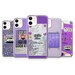 Sour Olivia Rodrigo Phone Case Purple Lover Case for iPhone 14 Pro, 13, 12, 11, 8, Xr Galaxy S21Fe S20 S22 Samsung A13, A33, A53, Pixel 6A 5