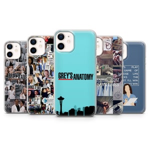 Grey's Anatomy Phone Case, Series Aesthetic for iPhone 14Pro, 13, 12, 11, XR, 7, 8, Samsung S23, S22, S21FE, A53, A14, A13, Pixel 7, 6A