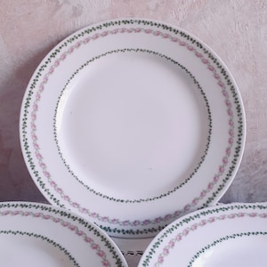 4 Limoges porcelain dessert plates Gérard Dufraisseix & Abbot - FRANCE