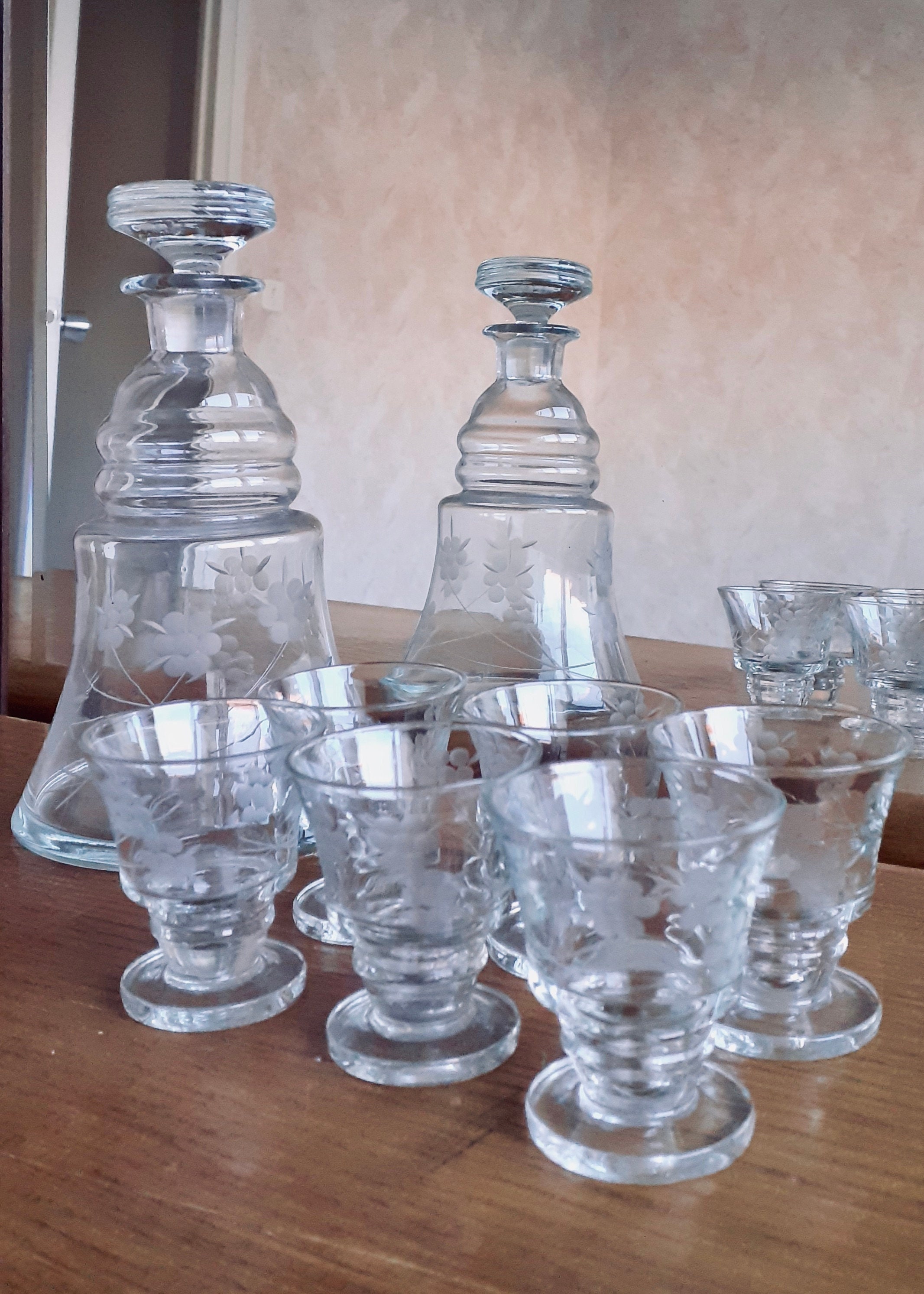 Petits verres à liqueur Luminarc - Vintage by fabichka