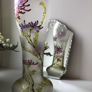 Vaso de cristal de arte Choisy le Roi