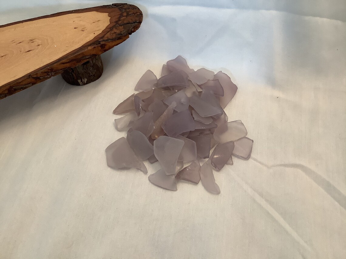 SALE 50 pieces of Genuine Purple Sea Glass Etsy