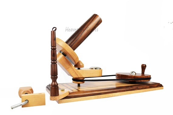 Rosewood Mix Wooden Yarn Winder for Crocheting and Knitting Yarn
