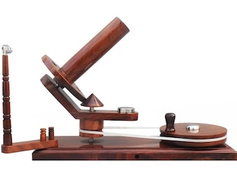 Palissander Garenbal Winder voor Haken Breien Grote Capaciteit Zware Garenhouder Center Pull Ball Winder