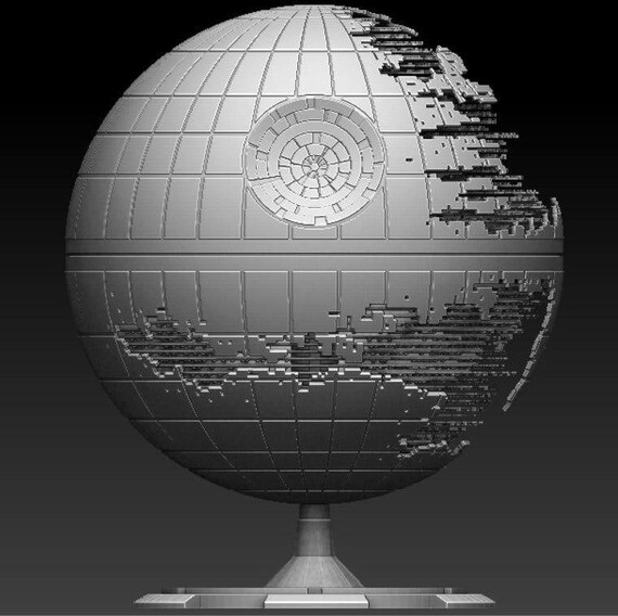 Death Star 3D Print File STL Model 3D Model Cosplay | Etsy