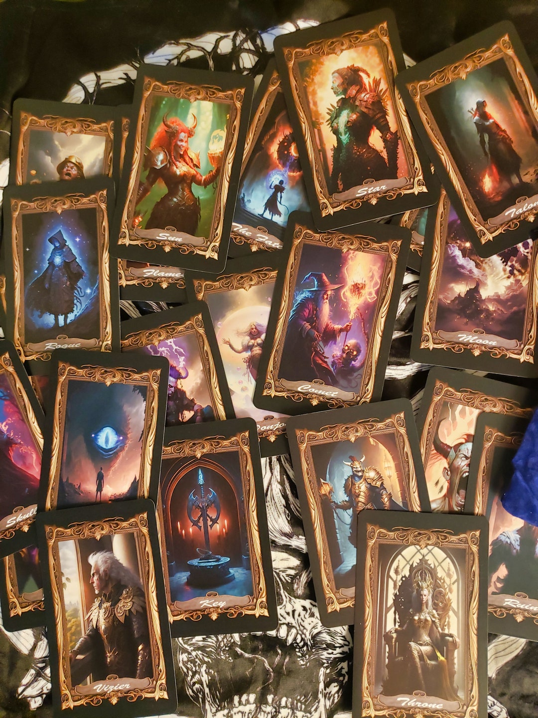 Deck of Many Things Large Size Cards for Dnd Etsy
