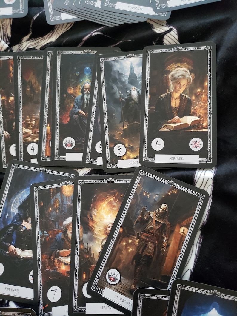 Tarokka Deck For DnD/Ravenloft/Curse of Strahd image 3