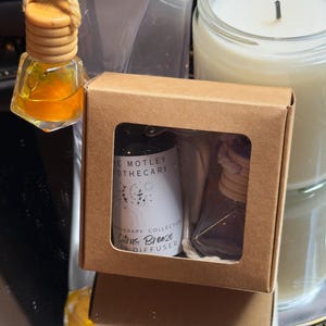 Hängendes Glasauto-Diffusor-Kit mit ätherischer Ölmischung