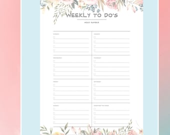 Weekly Planner