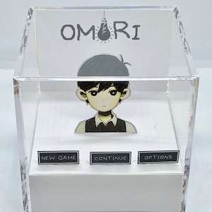 OMORI Title Screen 3D Cube Diorama