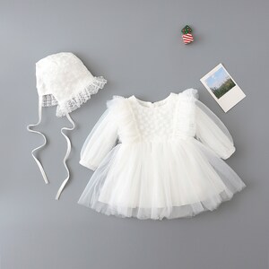 Emil Taufkleid Festkleid Mädchenkleid Babykleid BM94 Bild 1