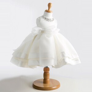 Lea Taufkleid Festkleid Mädchenkleid Babykleid Sommerkleid BM34 Bild 1