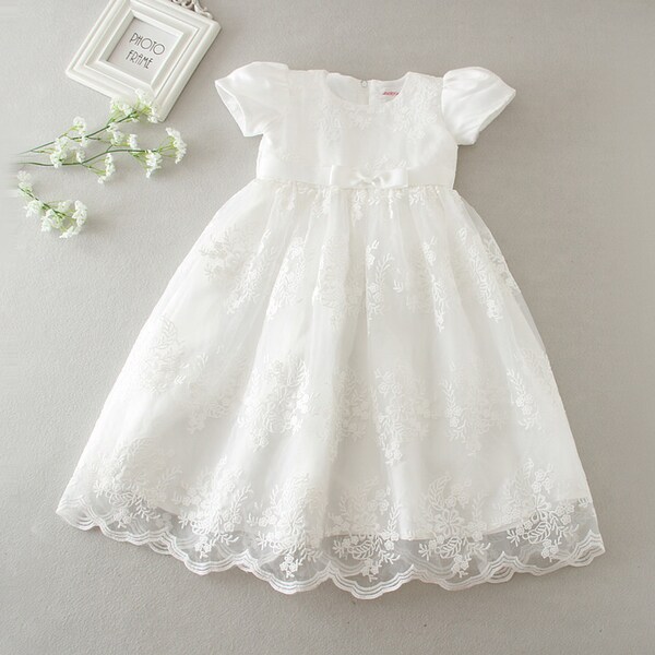 Fanette christening dress party dress girl dress baby dress summer dress BM12