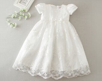 Fanette Taufkleid Festkleid Mädchenkleid Babykleid Sommerkleid BM12