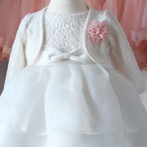 Lusiniya Taufkleid Festkleid Mädchenkleid Babykleid Sommerkleid M11 Bild 2