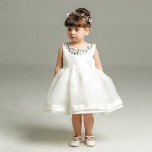 Lea Taufkleid Festkleid Mädchenkleid Babykleid Sommerkleid BM34 Bild 6