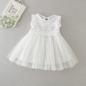 Lina Taufkleid Festkleid Mädchenkleid Babykleid Sommerkleid M45 Bild 1