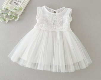 Lina Taufkleid Festkleid Mädchenkleid Babykleid Sommerkleid M45