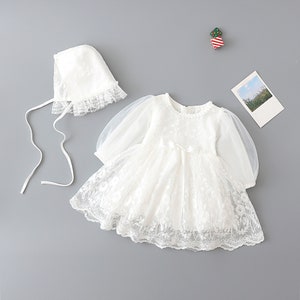 Elin christening dress, party dress, girls dress, baby dress BM87