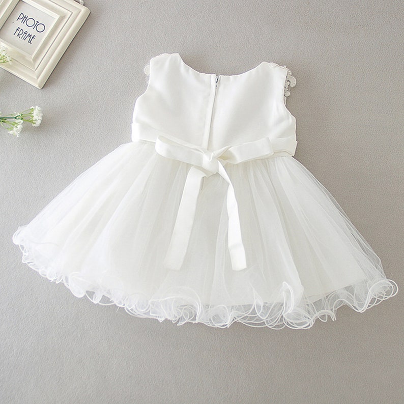 2tlg. Taufkleid Festkleid Mädchenkleid Babykleid Sommerkleid BM24 Bild 3