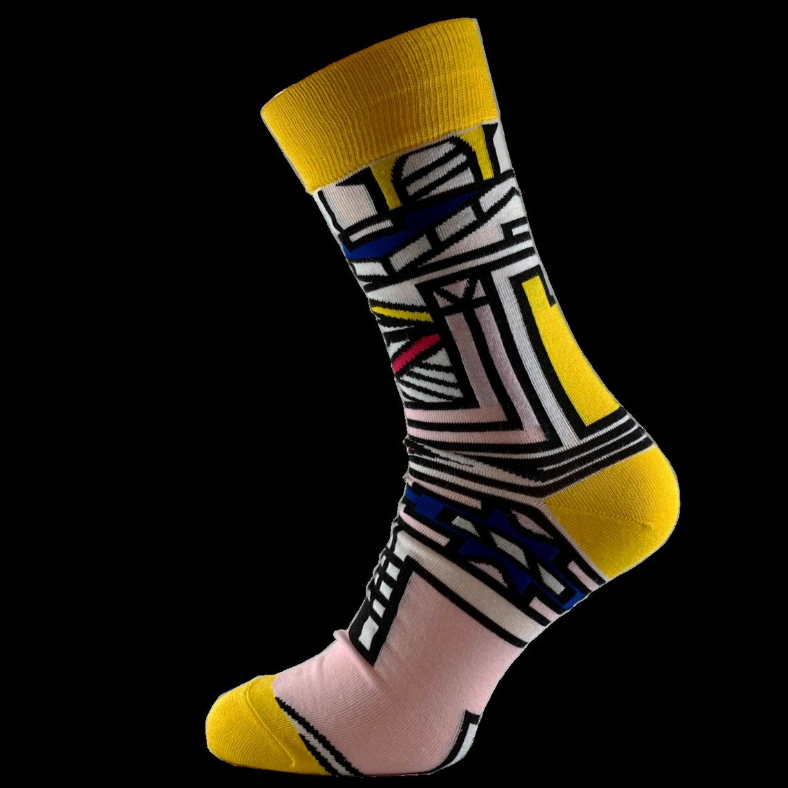 6 Pack African Print Unisex Cultural Fashion Socks Etsy
