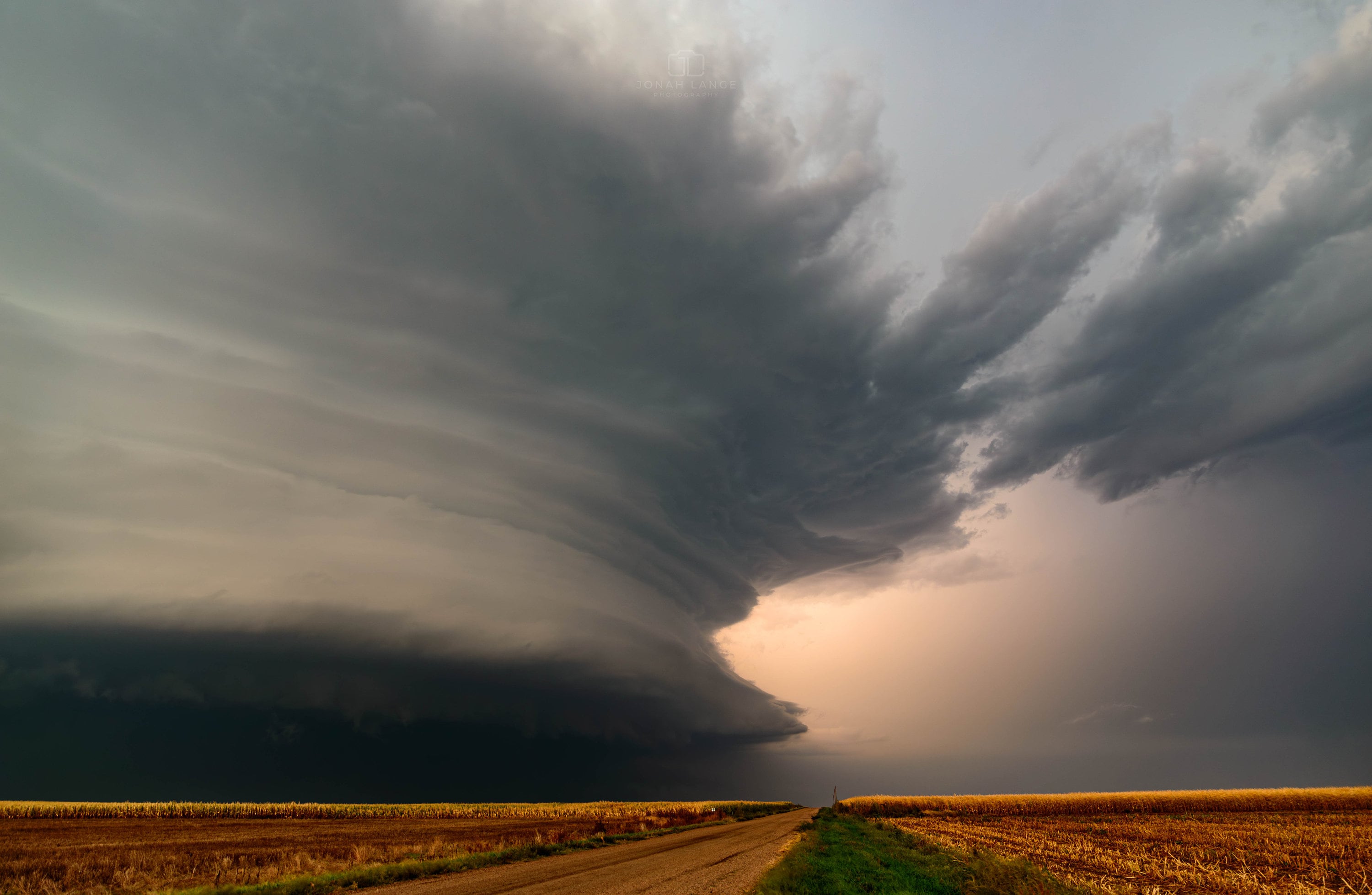 Mothership Supercell Thunderstorm With Lightning in Kansas - Etsy