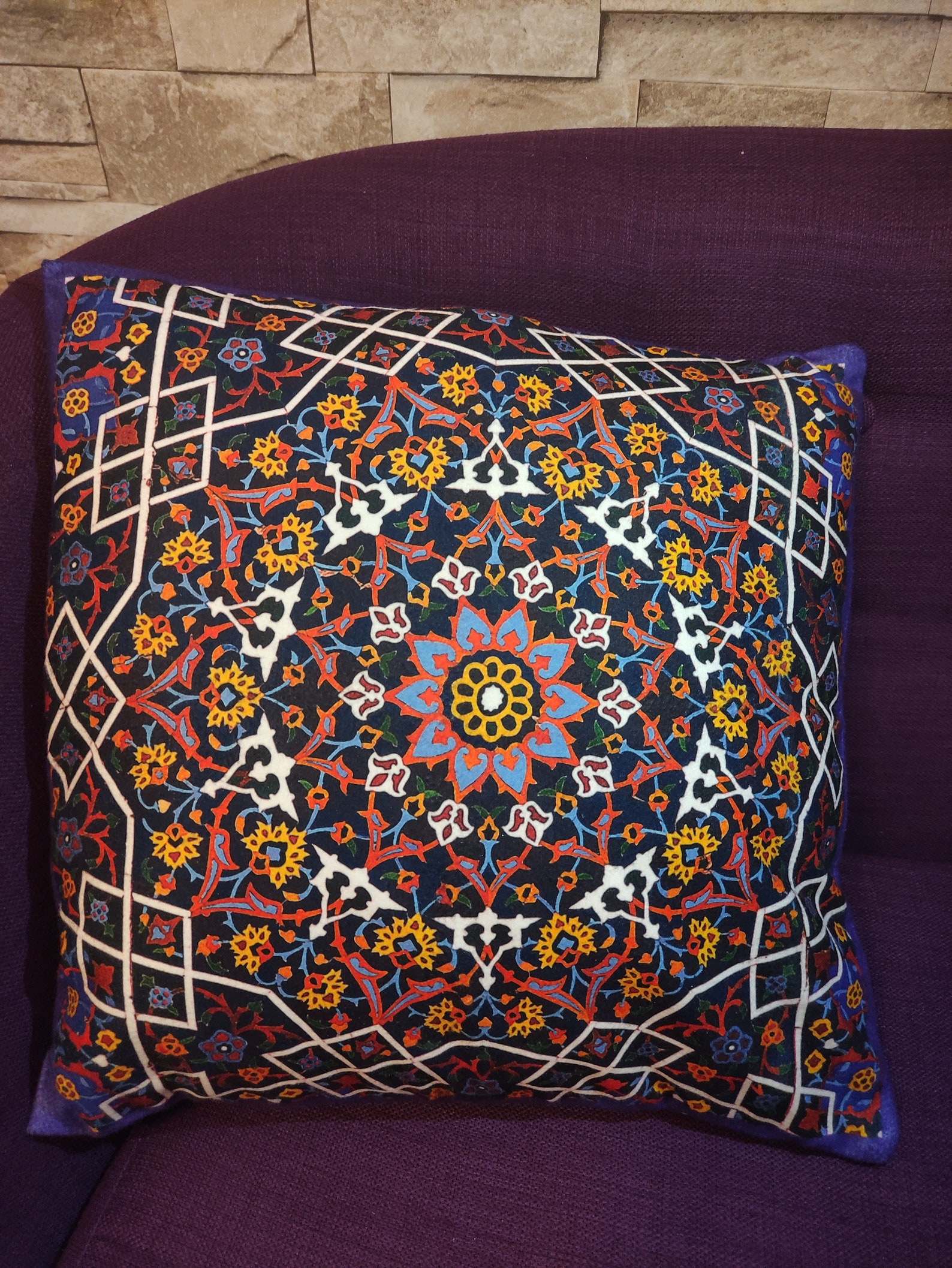 2 Cushion covers Persian pattern Etsy