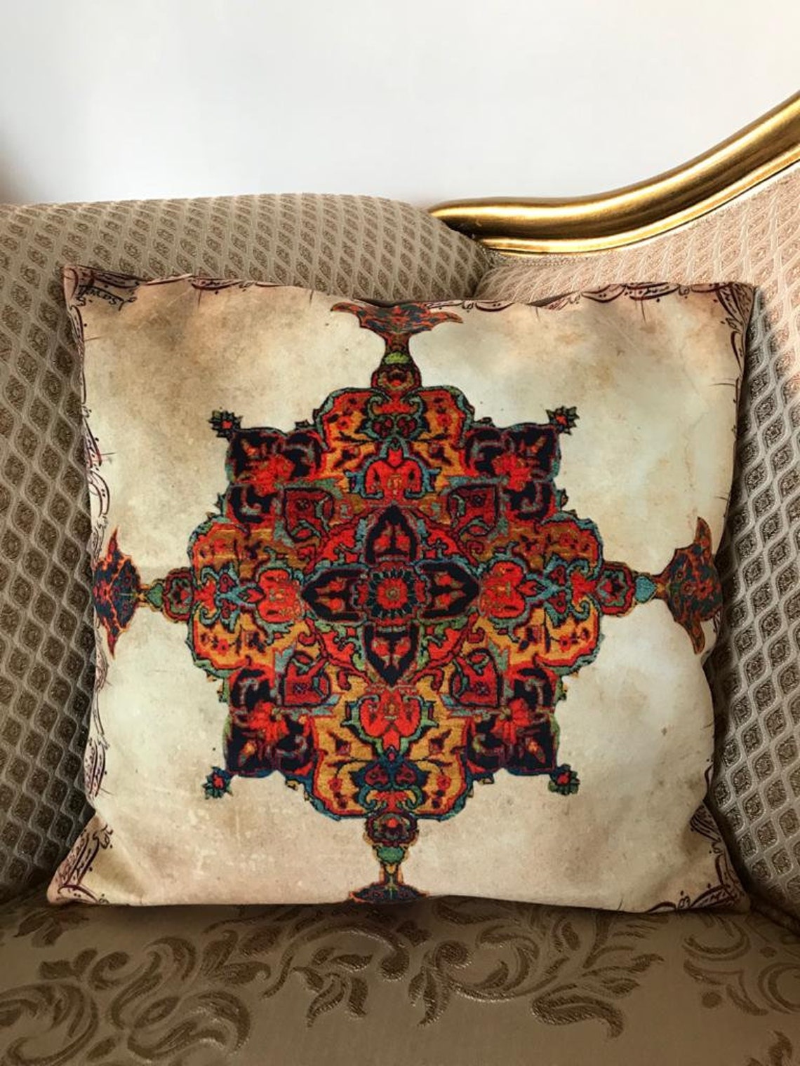 Cushion Cover Persian pattern Etsy