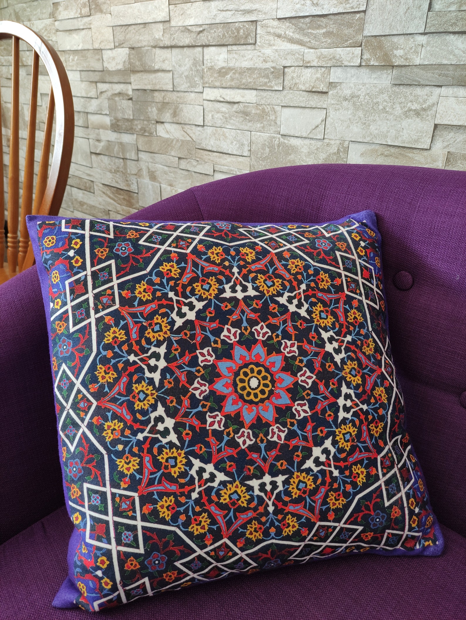 2 Cushion covers Persian pattern Etsy