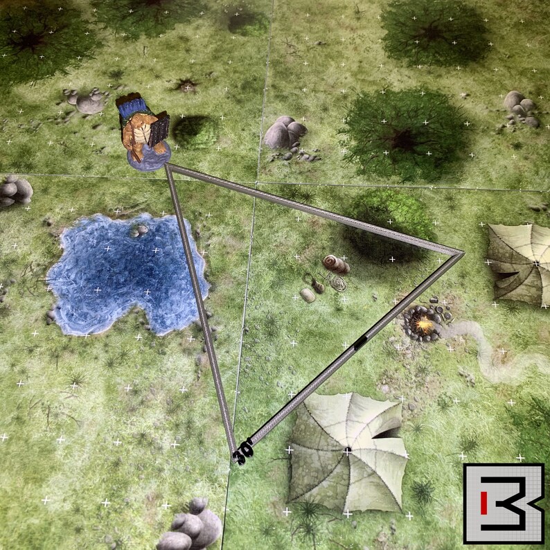 Area of Effect Templates for D&D 5e Spell Effects Etsy