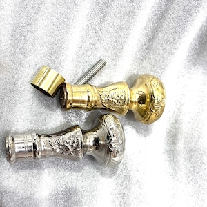 Brass walking stick,Only Handle Victorian handle,Vintage Designer, Walking Stick, head cane,gift for father, Cane for men and women