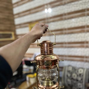 ヴィンテージ シャーウッド ウェッジ オイル ランタン - 航海用