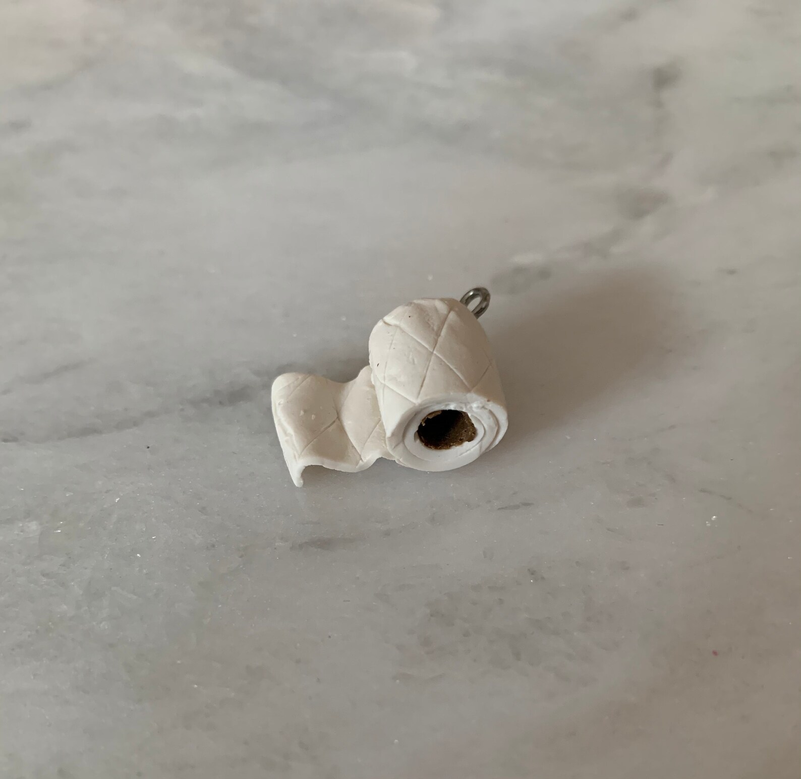 Toilet paper charm Etsy