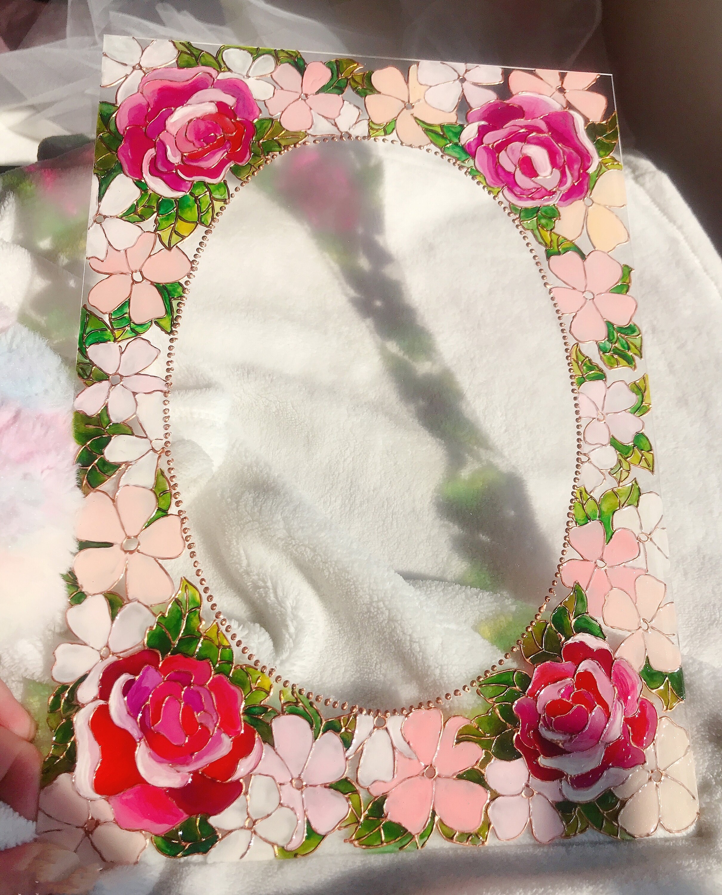 Custom Photo Frameart Glass Photo Frame Wedding Giftpink Etsy UK