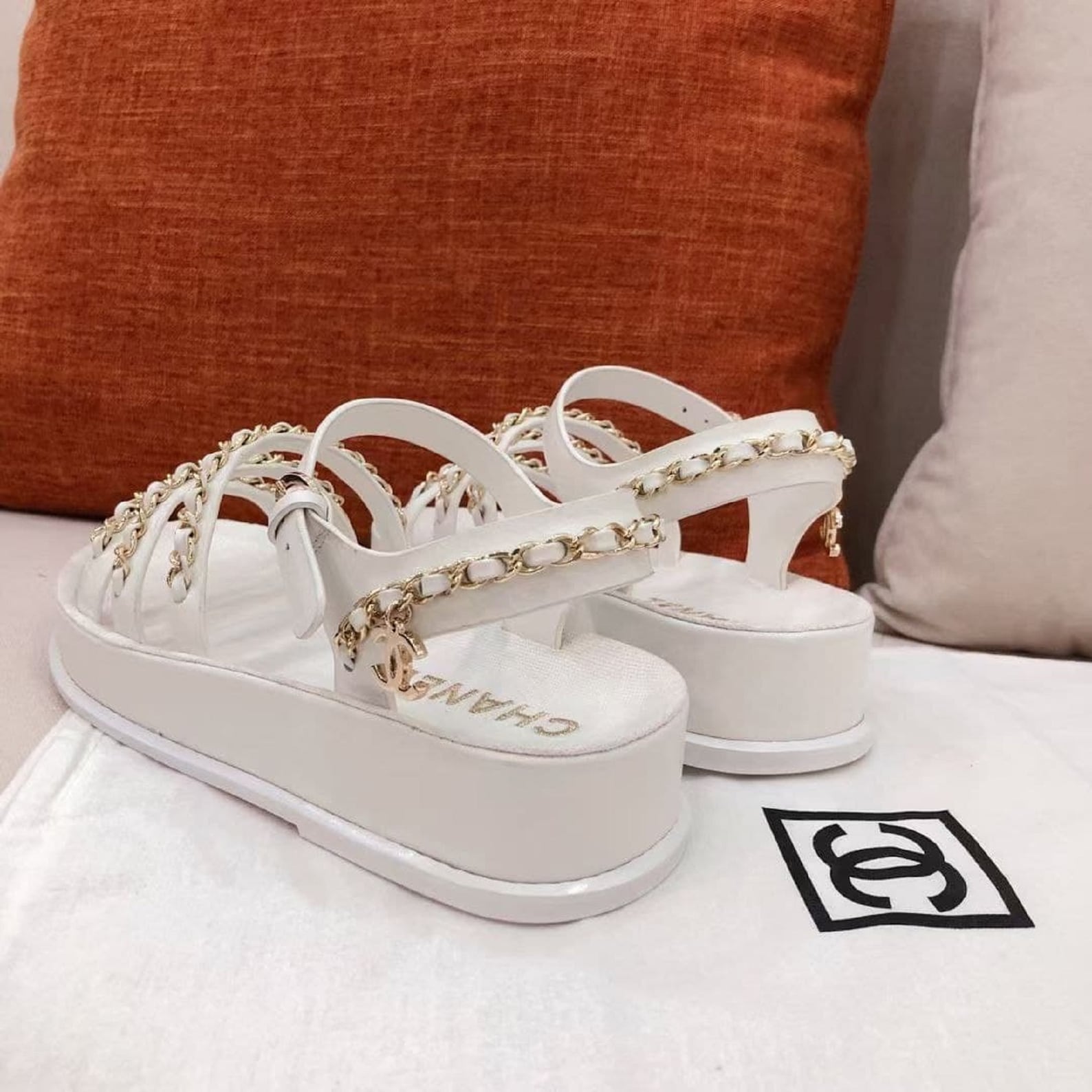 Chanel sandals for women great summer chanel Etsy