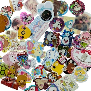 kawaii rare Y2K sticker flake lot grab bags