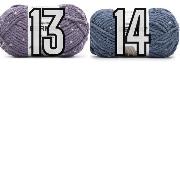 Discontinued Bernat Blanket Yarn | Bernat Confetti Yarn