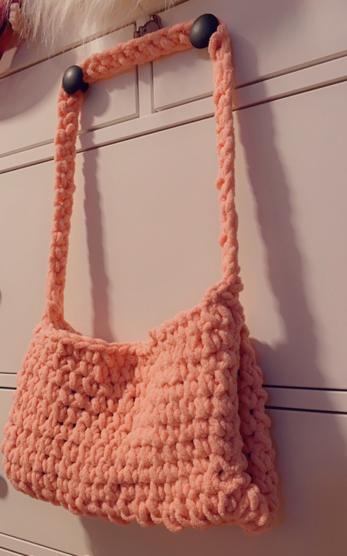 Super Soft Chunky Knit Handbag Tote bag Chunky Crochet Bag Etsy