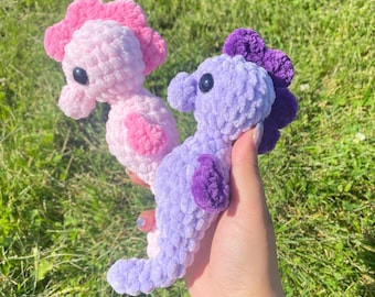 SEAHORSE | Crochet Amigurumi Plush | Cute Small Sea Animal