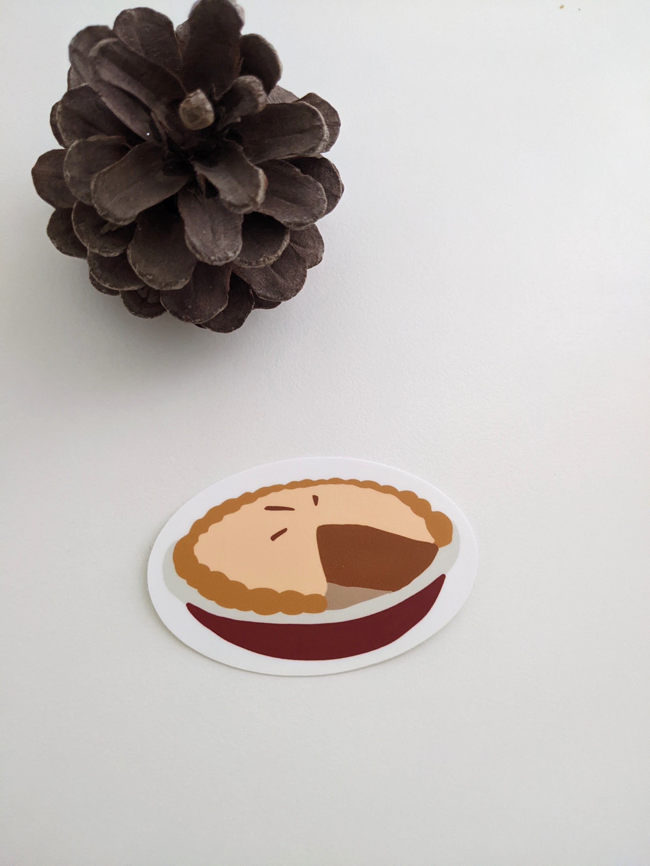 Apple Pie Stickers | Vinyl Sticker | Hand Drawn | for Water Bottles ...