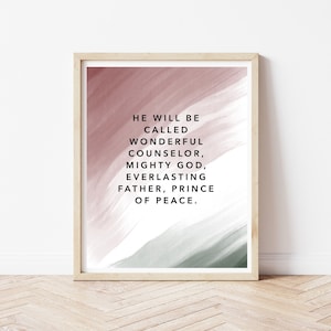 Bible Verse Printable | Scripture Wall Art | 8"x10" | Christian Home Decor | Jeremiah 29:11