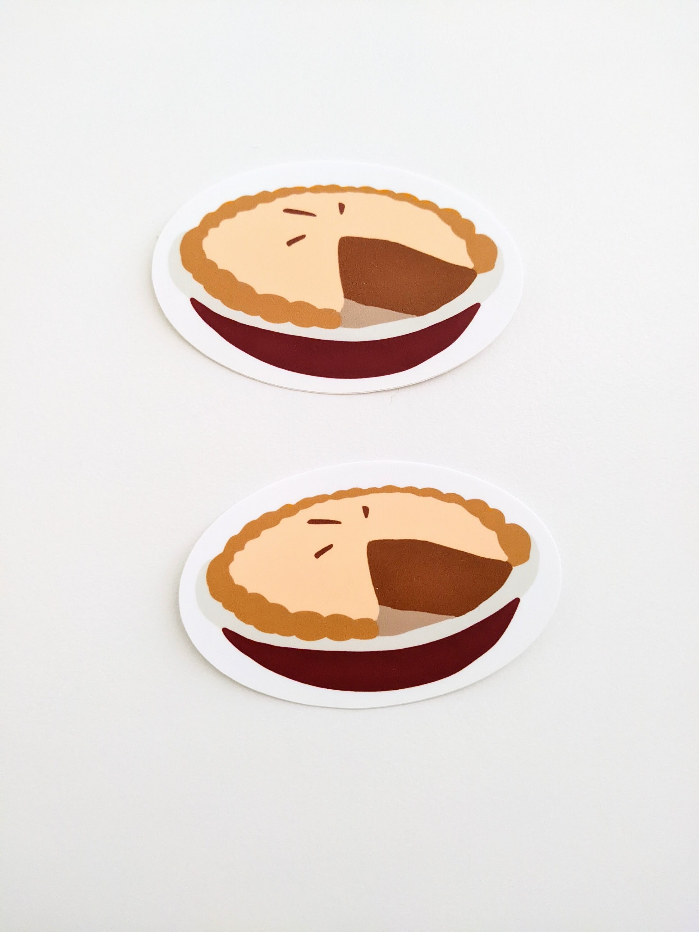 Apple Pie Stickers | Vinyl Sticker | Hand Drawn | for Water Bottles ...