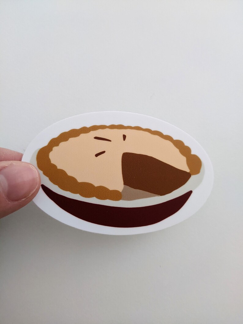 Apple Pie Stickers | Vinyl Sticker | Hand Drawn | for Water Bottles ...