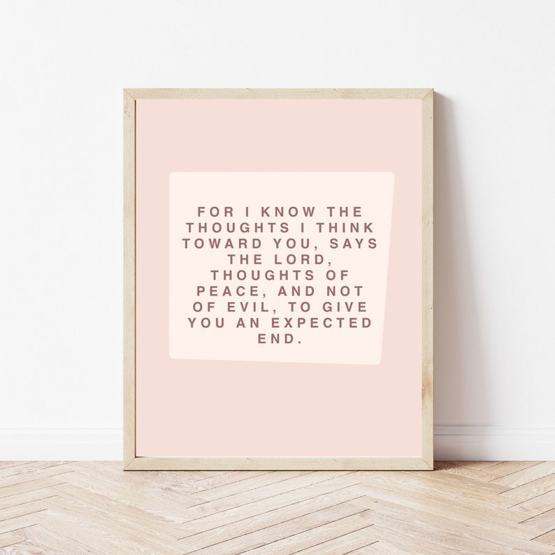 Bible Verse Printable | Scripture Wall Art | 8"x10" | Christian Home ...