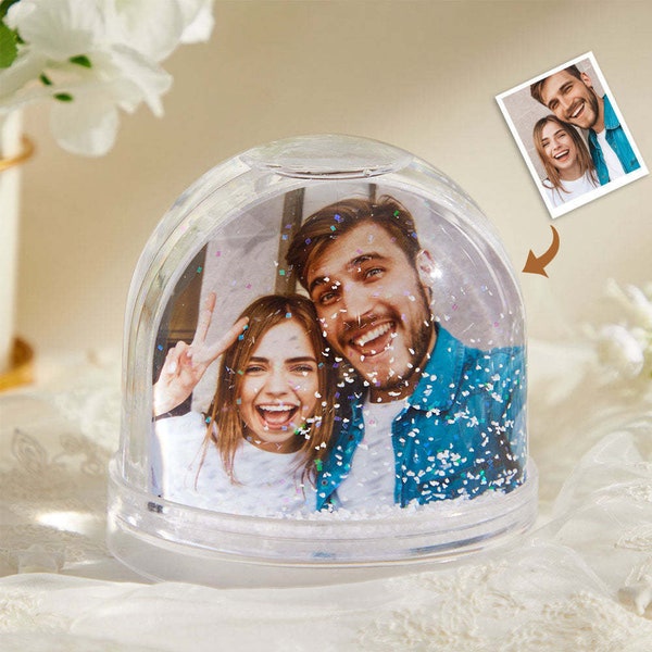 Personalized Photo Snow Globe