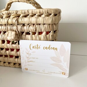 Carte cadeau